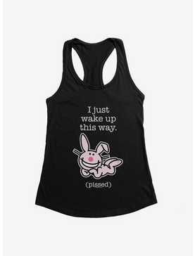 It's Happy Bunny I Wake Up Pissed Womens Tank Top, , hi-res