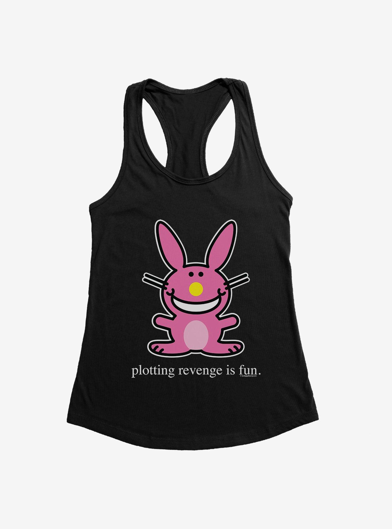 It's Happy Bunny Revenge Is Fun Womens Tank Top, , hi-res