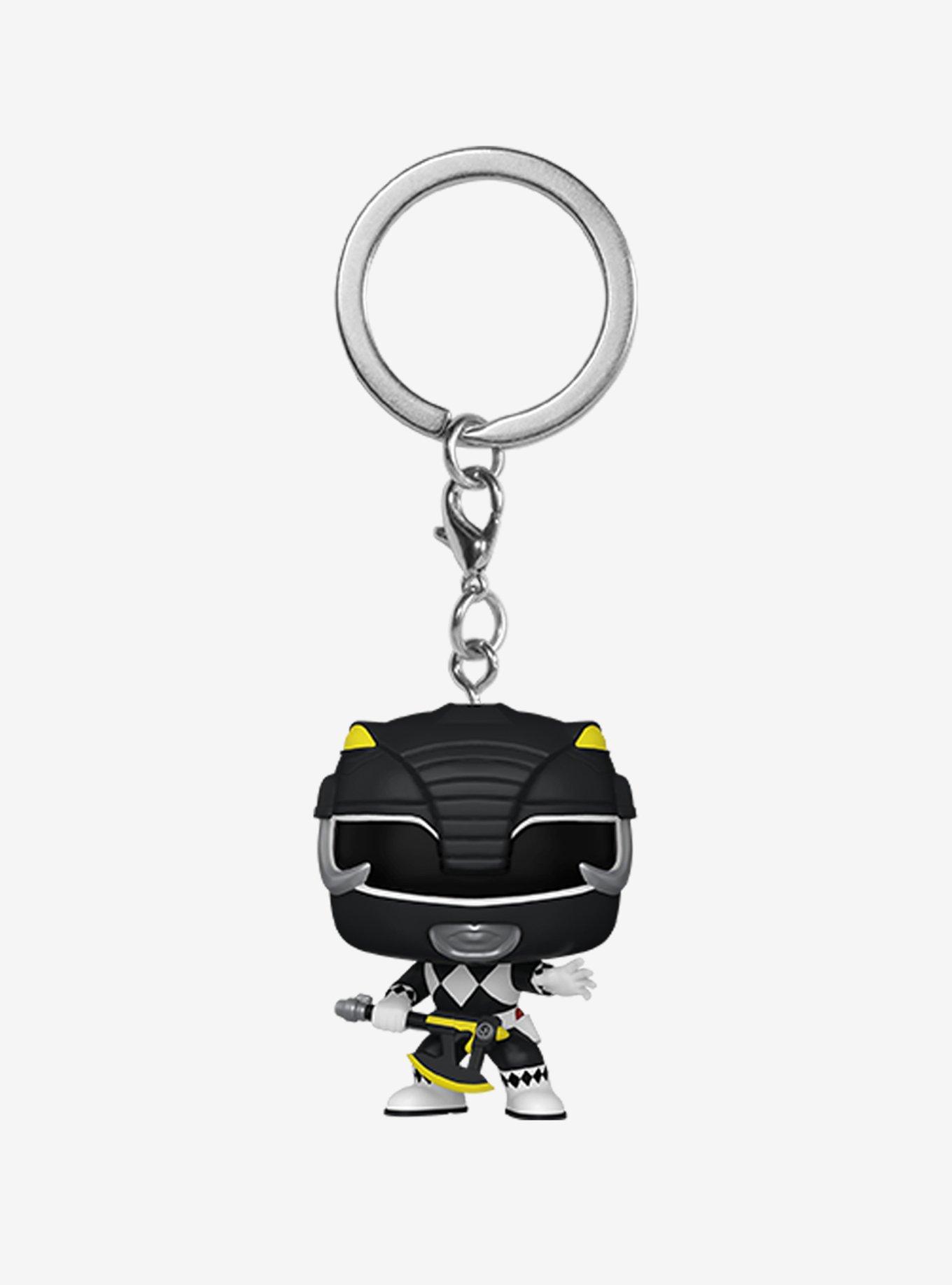 Funko Pocket Pop! Power Rangers Black Ranger Vinyl Keychain, , hi-res