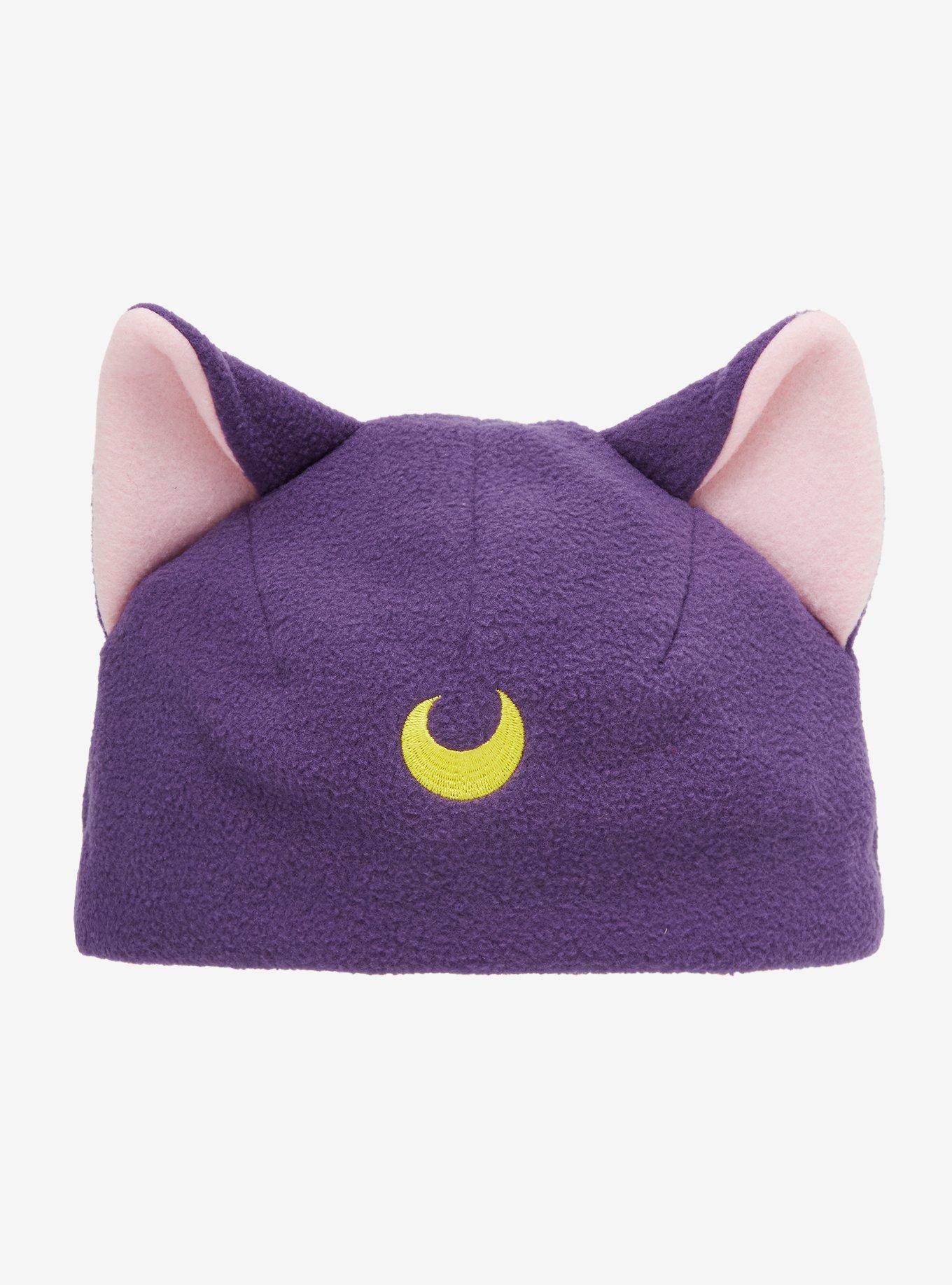 Sailor Moon Luna Fuzzy Beanie, , hi-res