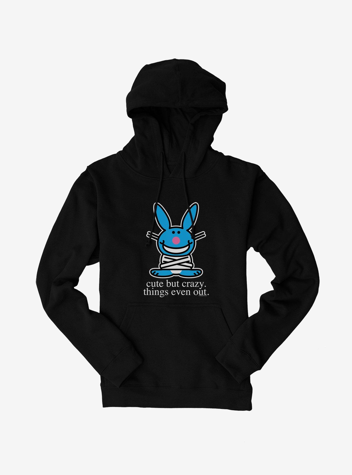 ★CPGN STUDIO★送料込み★大人気★Buzzy Bunny Pigment Hoodie It's Happy Bunny Cute But Crazy Hoodie | BoxLunch