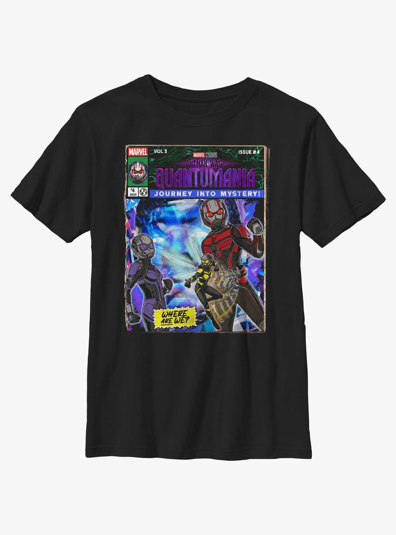 Marvel Ant-Man and the Wasp: Quantumania Journey Into Mystery Comic Cover Youth T-Shirt, , hi-res