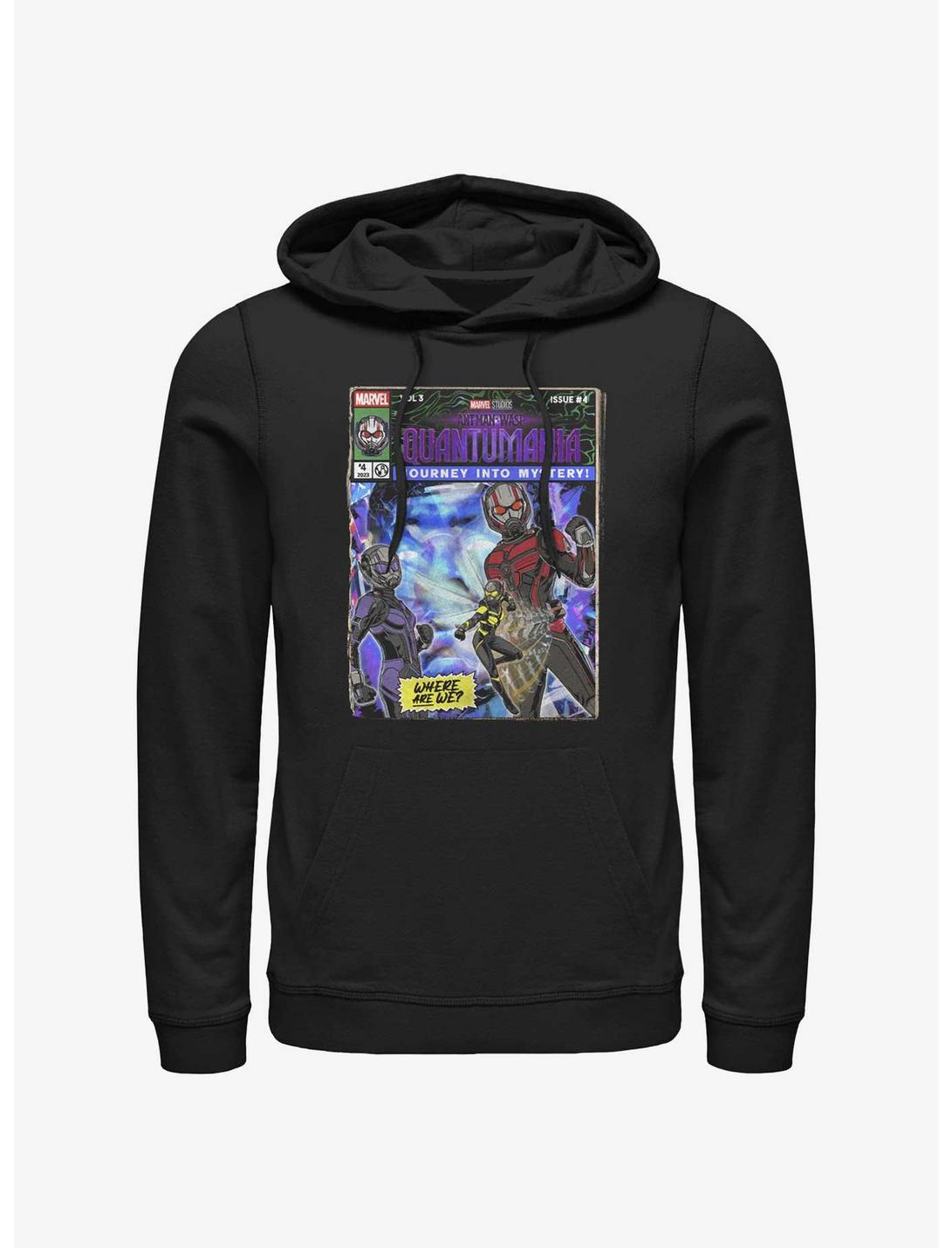 Marvel Ant-Man and the Wasp: Quantumania Journey Into Mystery Comic Cover Hoodie, BLACK, hi-res
