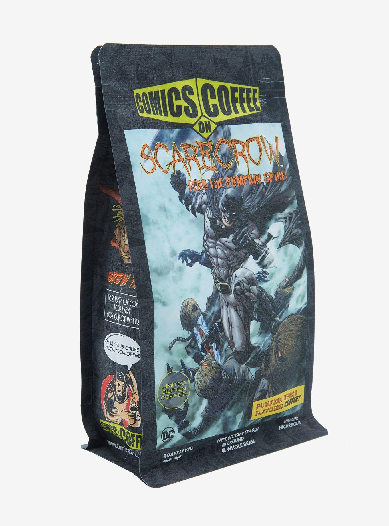Comics on Coffee DC Comics Scarecrow Fear the Pumpkin Spice! Coffee, , hi-res