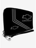 Chevrolet Bowtie Logo and Stripes GM General Motors Zip Around Wallet, , hi-res