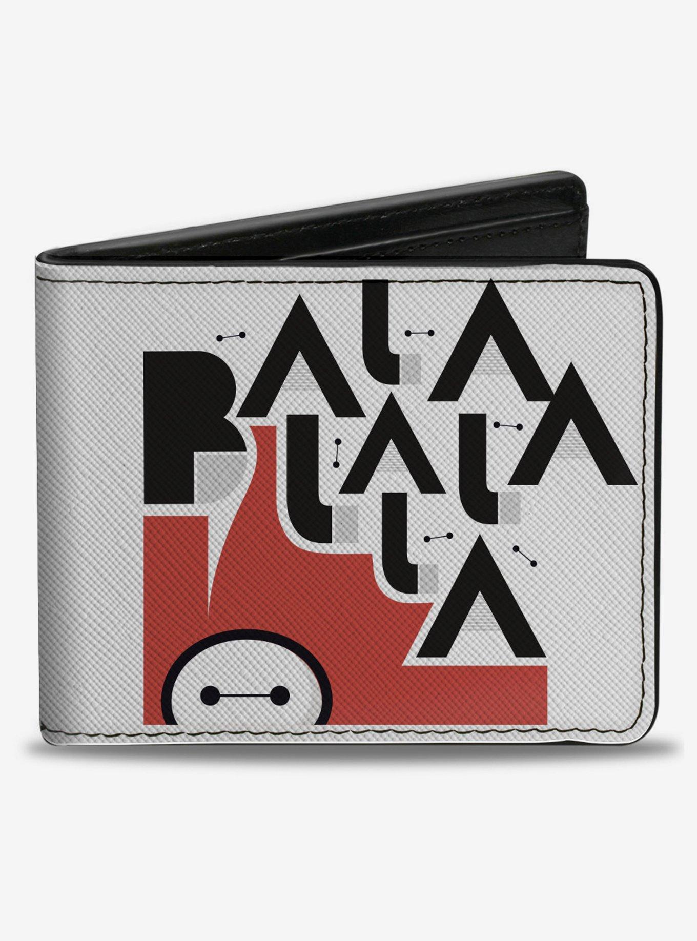 Disney Big Hero 6 Baymax Ba La La Collage Bifold Wallet, , hi-res