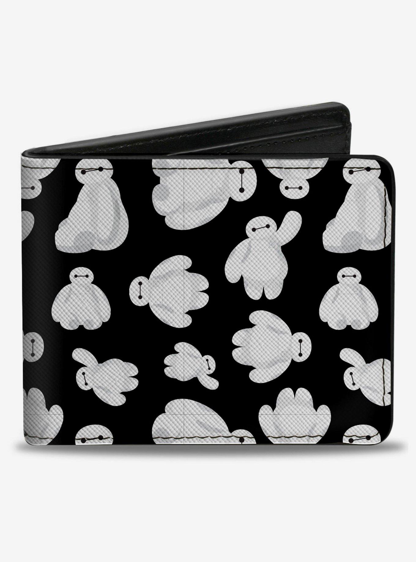 Disney Big Hero 6 Baymax Poses Scattered Bifold Wallet, , hi-res