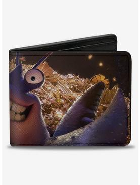 Disney Moana Tamatoa Smiling Face Treasure Pose Bifold Wallet, , hi-res
