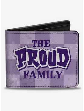 Disney The Proud Family Title Logo Checker Bifold Wallet, , hi-res