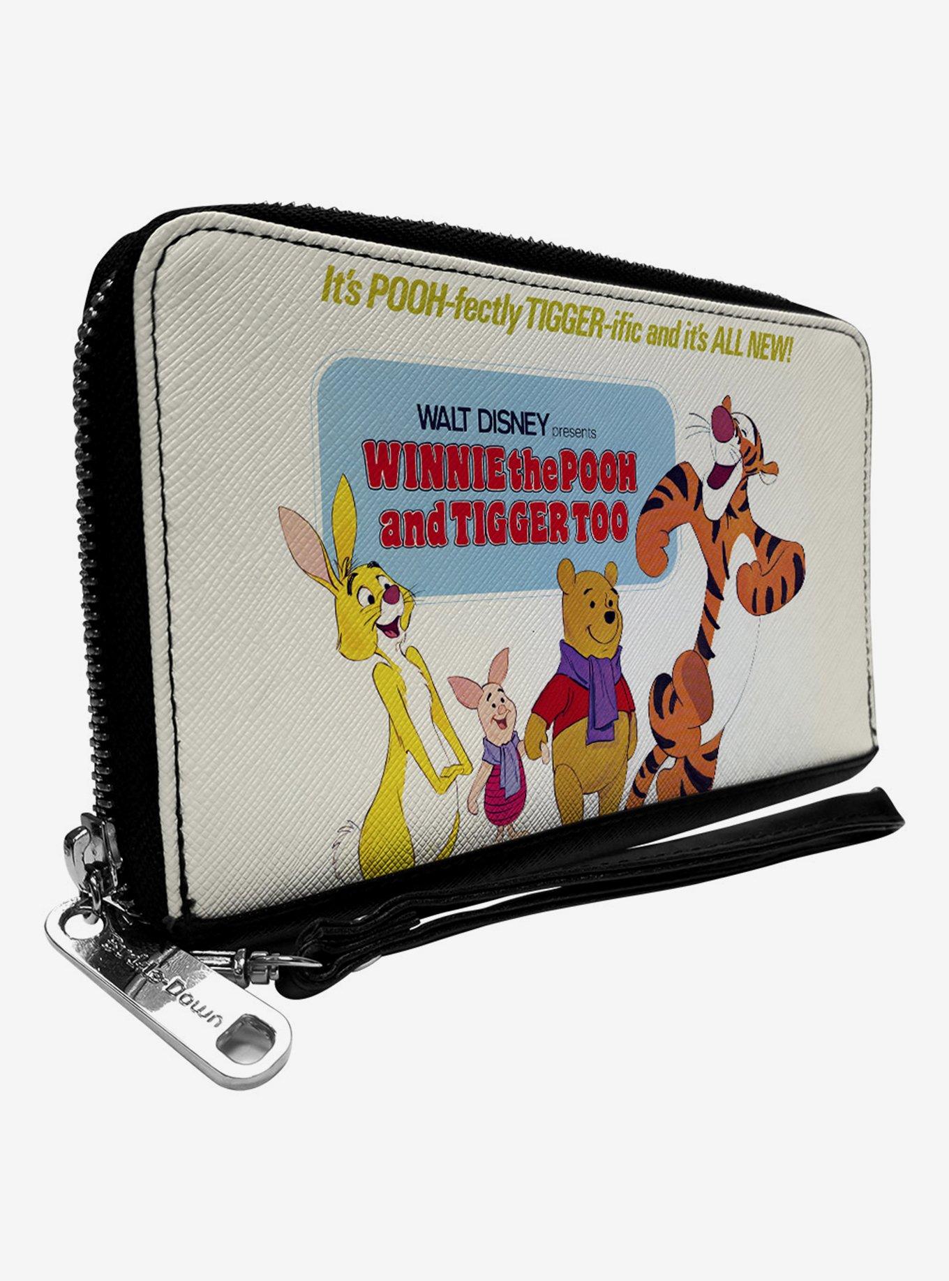 Disney Winnie the Pooh and Tigger Title Pose Zip Around Wallet
