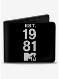 MTV Est. 1981 Text and Logo Bifold Wallet, , hi-res