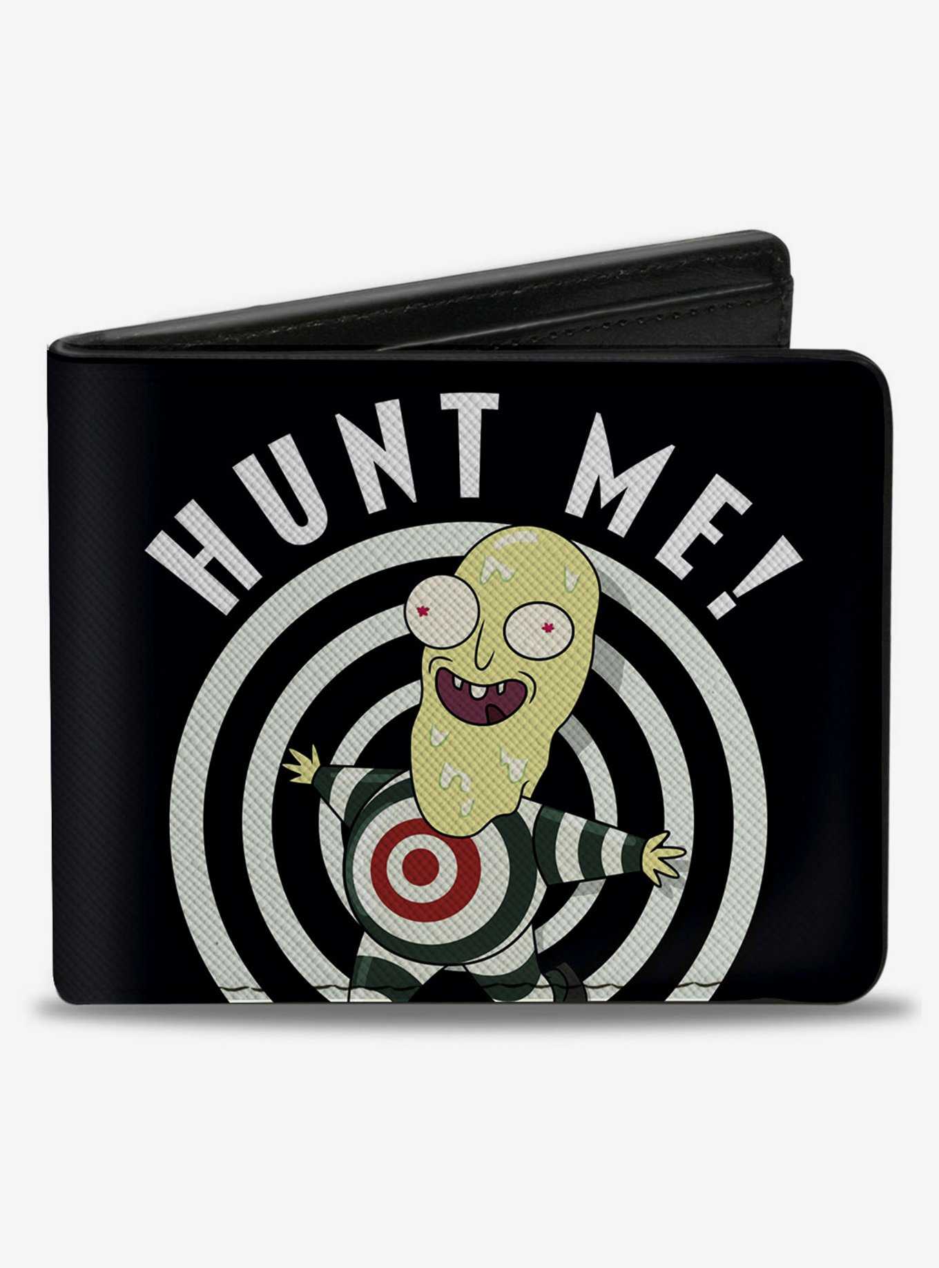 Rick and Morty Mr. Always Wants to Be Hunted Bifold Wallet, , hi-res