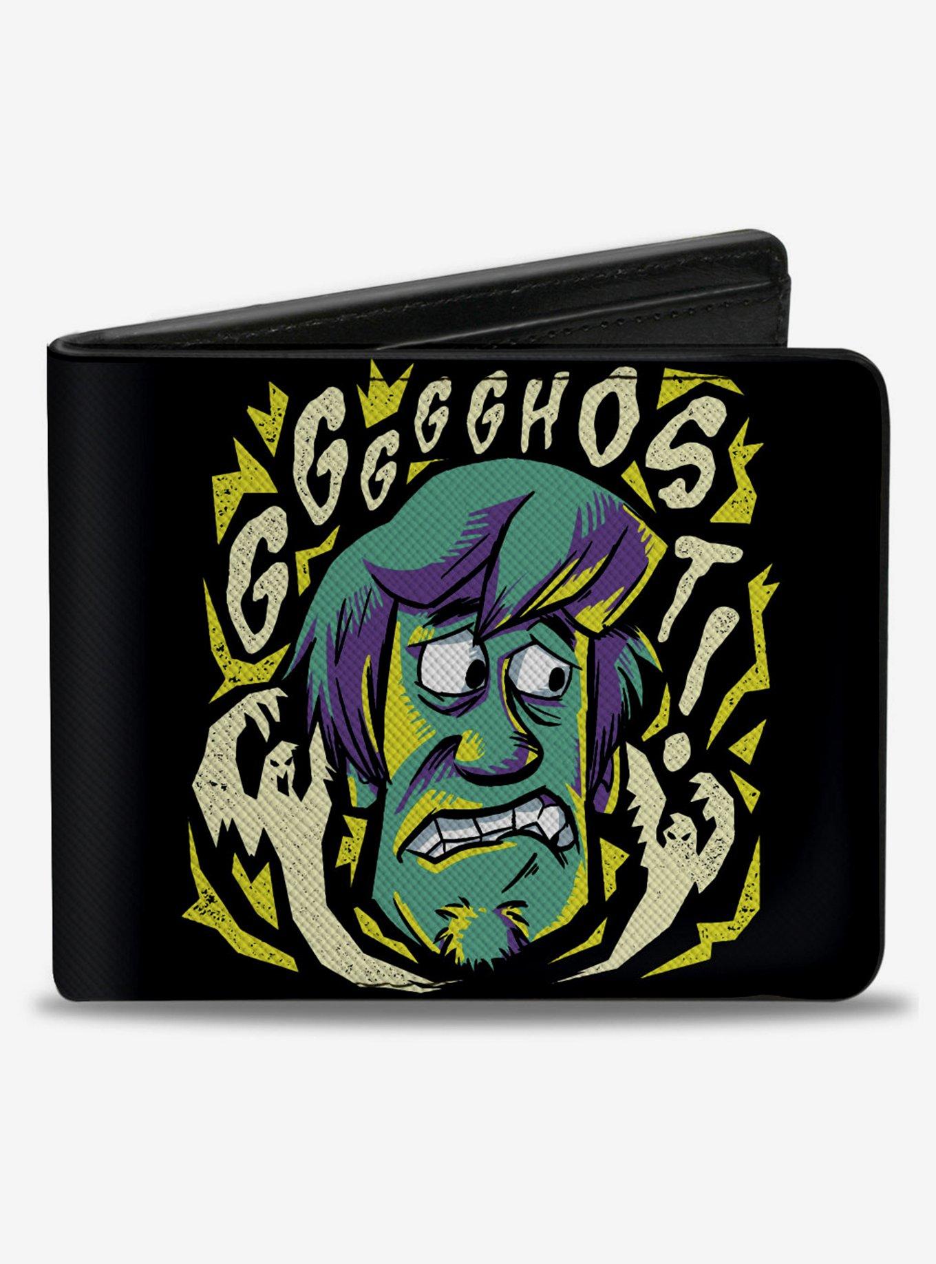 Scooby-Doo! Shaggy Scared Ghost Pose Bifold Wallet, , hi-res