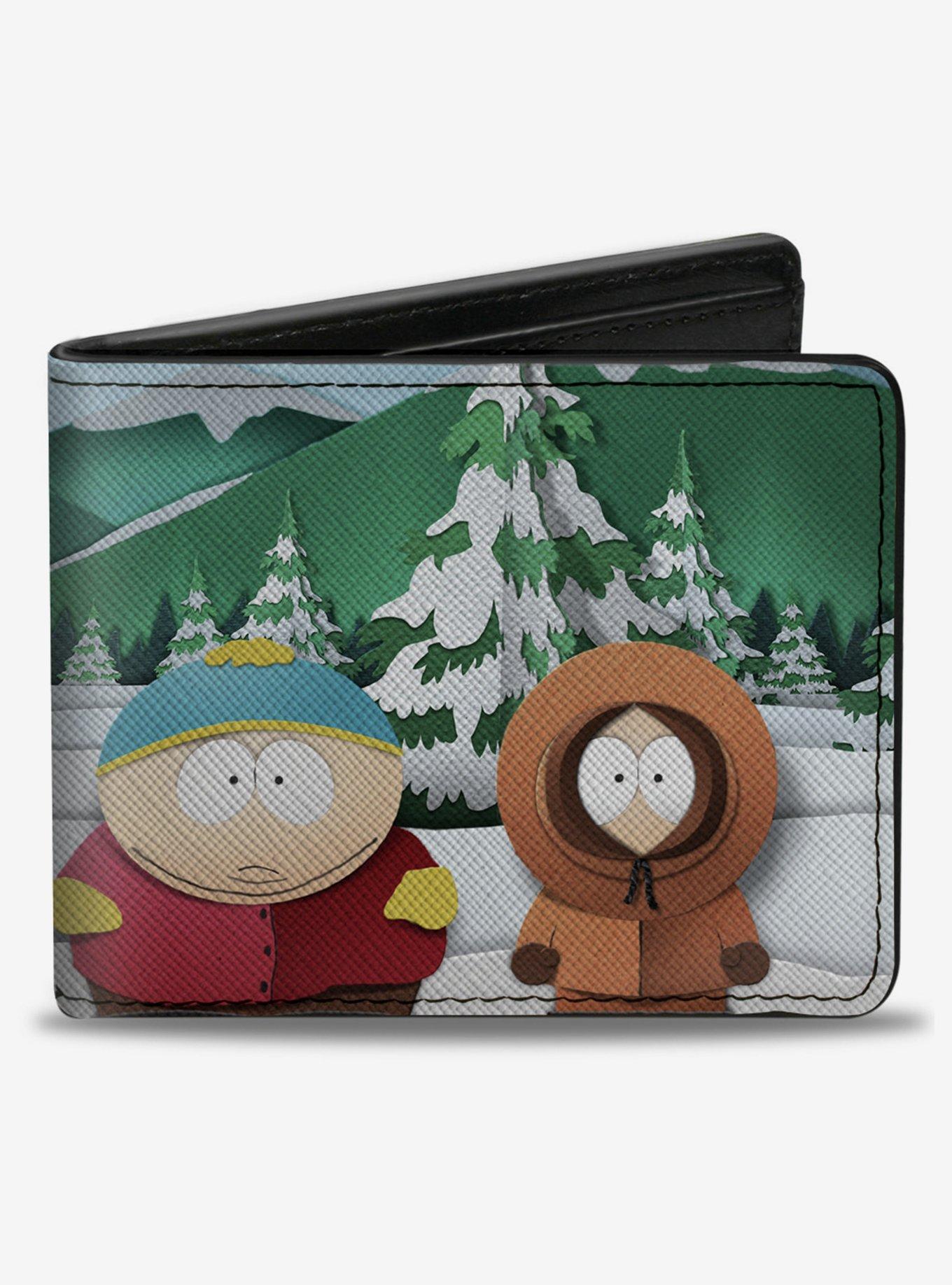 South Park Bus Stop Boys Group Pose Bifold Wallet, , hi-res