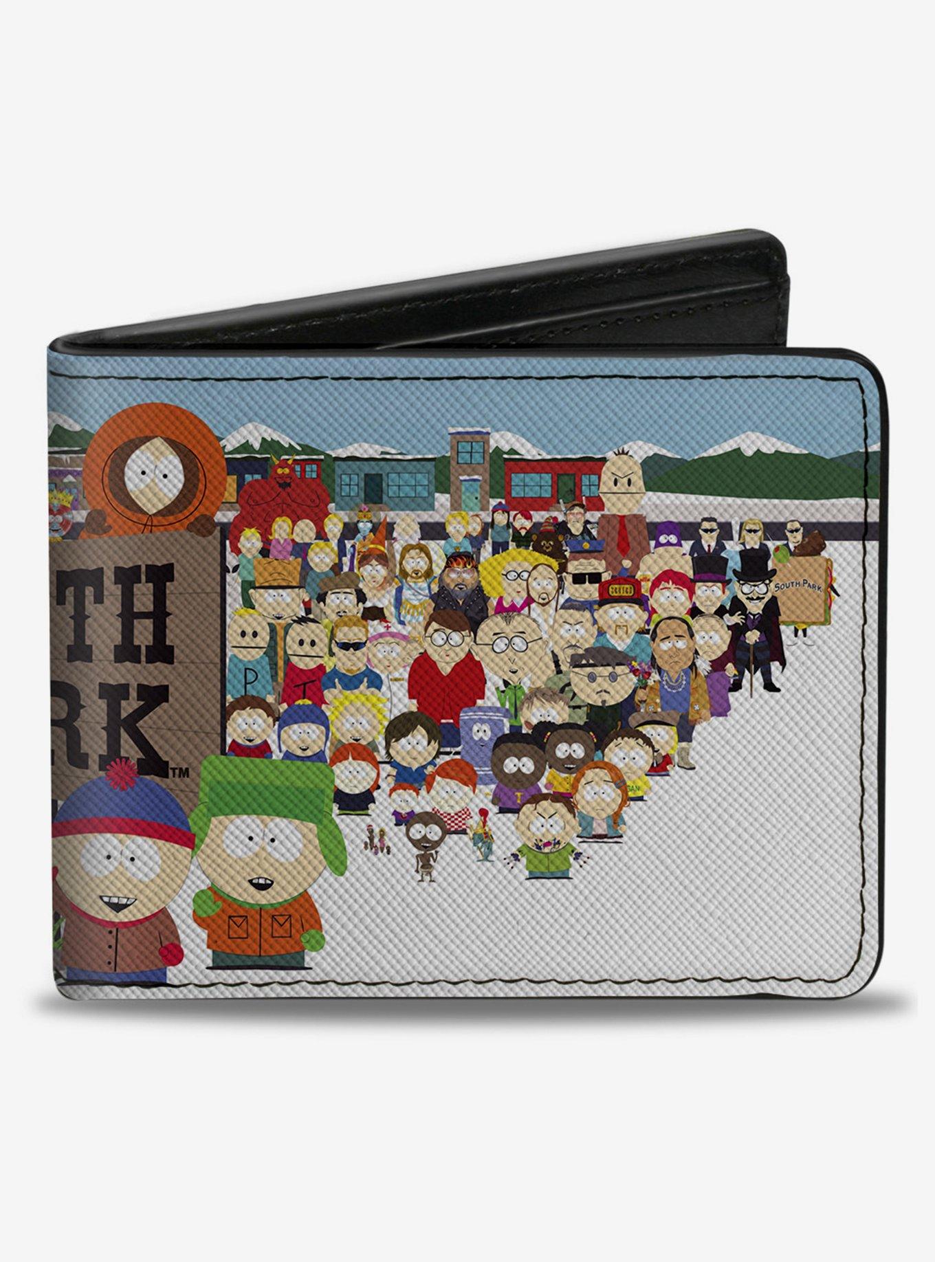 South Park Title Characters Group Pose Bifold Wallet, , hi-res