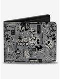 Disney100 Classic Fab Five Characters Collage Bifold Wallet, , hi-res