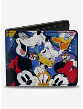 Disney100 Mickey and Friends Photo Booth Pose Bifold Wallet, , hi-res