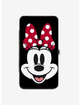 Disney100 Mickey and Minnie Mouse Happy Faces Hinged Wallet, , hi-res