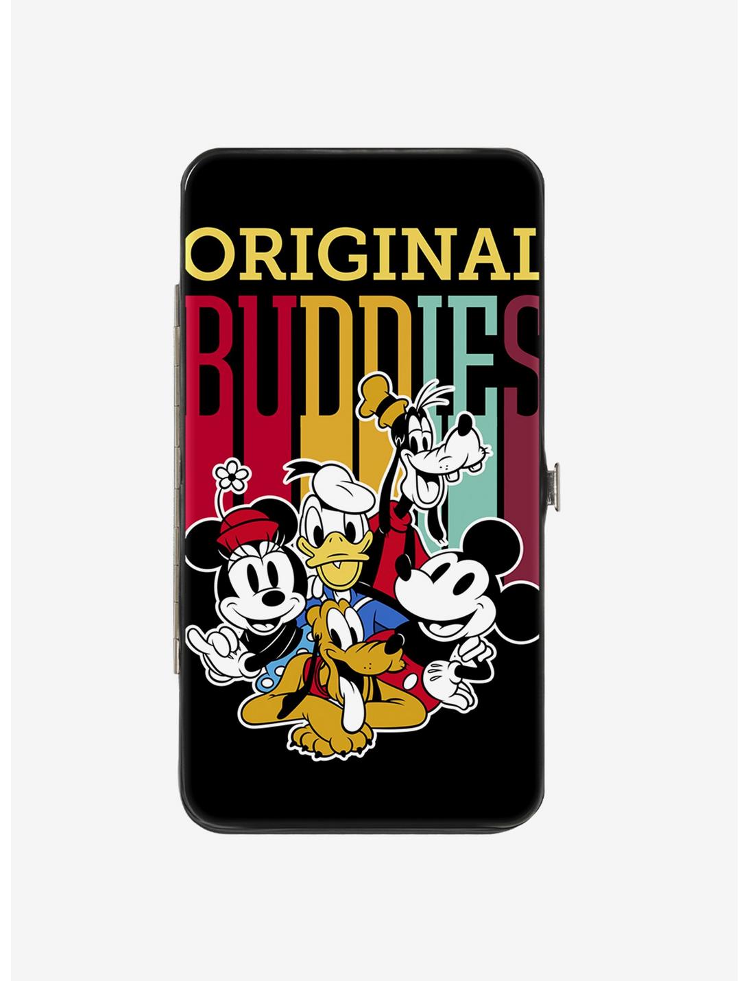 Disney Mickey Mouse and Friends Original Buddies Group Pose Hinged Wallet, , hi-res