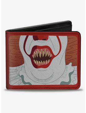 IT Chapter Two Pennywise Smile Close Up Bifold Wallet, , hi-res