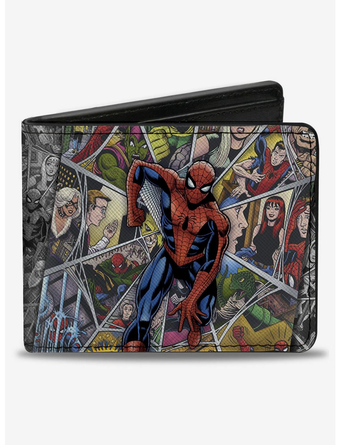 Marvel Spider-Man Beyond Amazing Character Collage Bifold Wallet, , hi-res