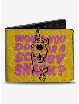 Scooby-Doo! Would You Do It For a Scooby Snack? Pose Bifold Wallet, , hi-res