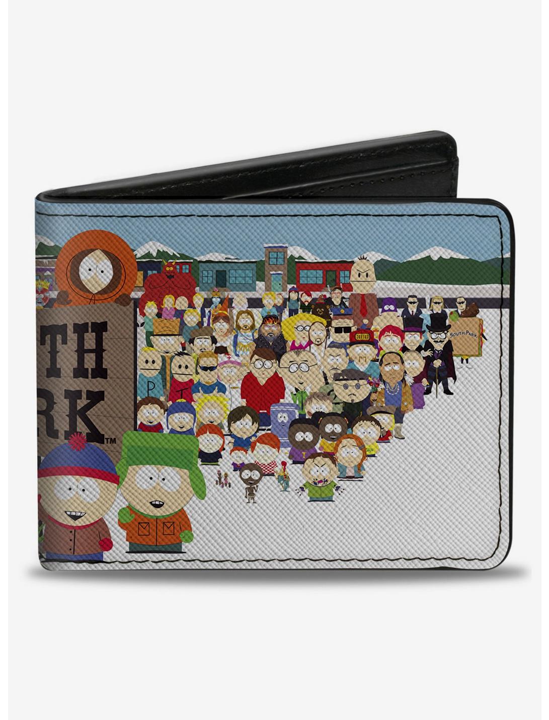 South Park Title Characters Group Pose Bifold Wallet, , hi-res