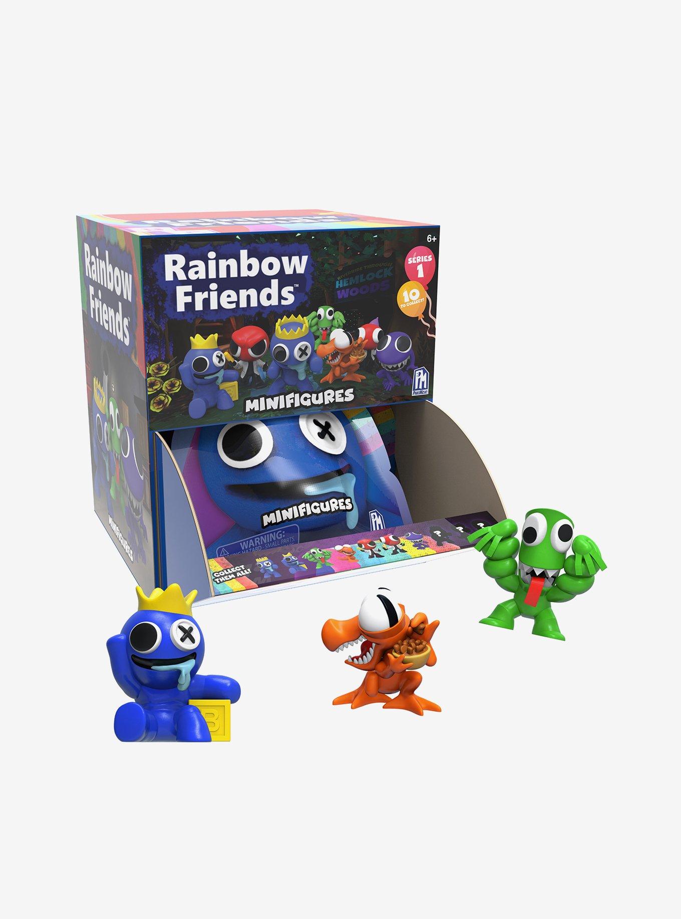 Roblox RAINBOW FRIENDS 4 Pack Mini Figure Set PURPLE ORANGE GREEN BLUE NEW  2023