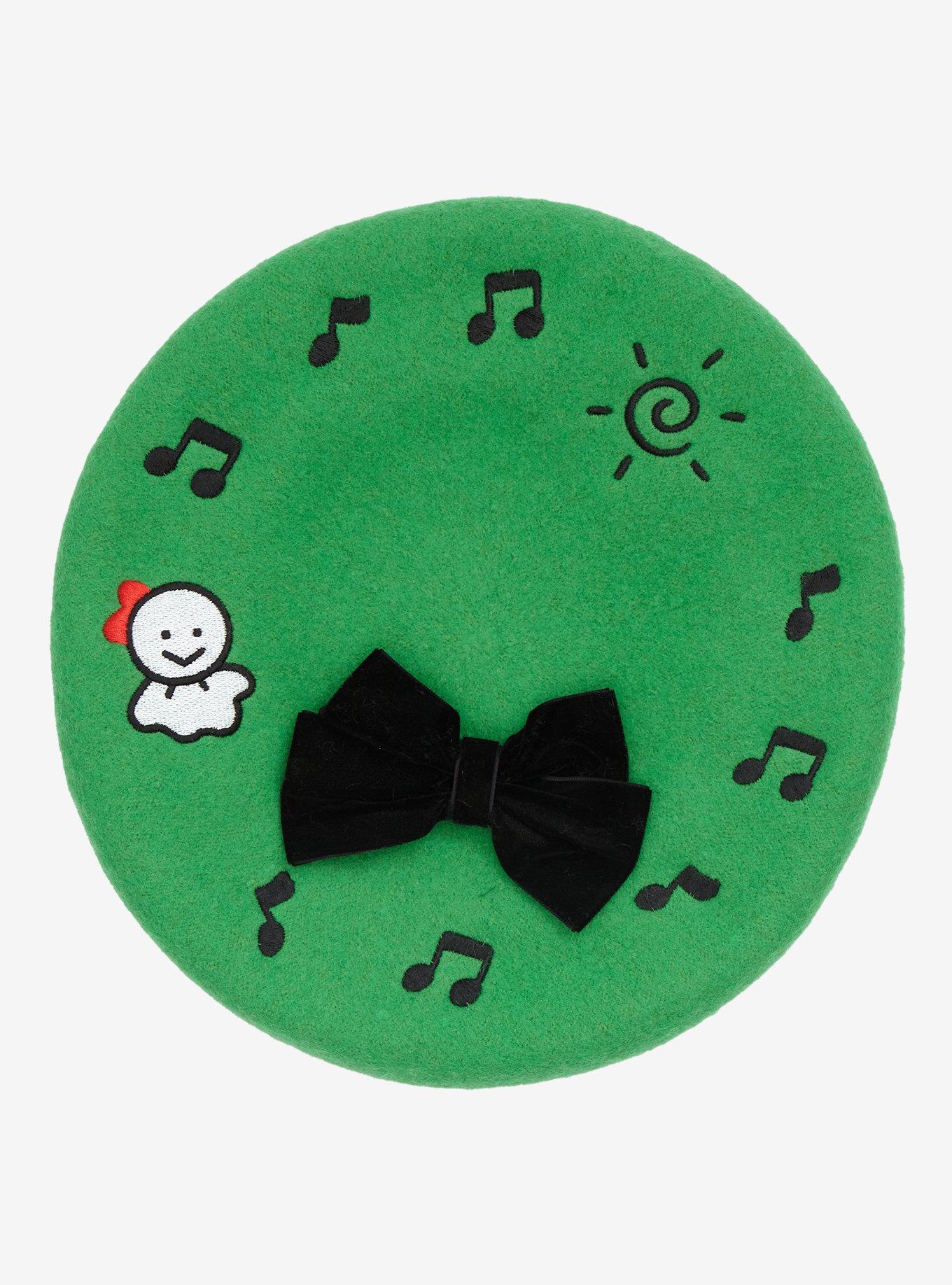 Keroppi Icon Bow Beret, , hi-res