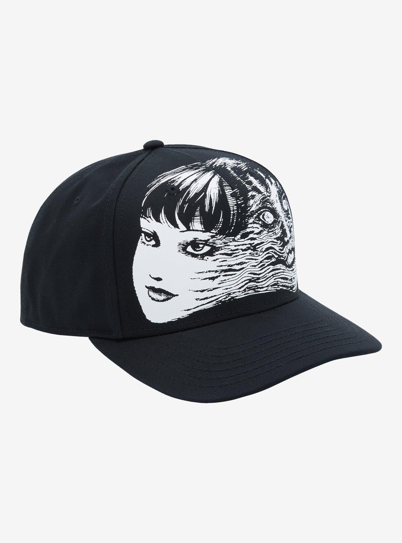 Junji Ito Tomie Face Snapback Hat, , hi-res