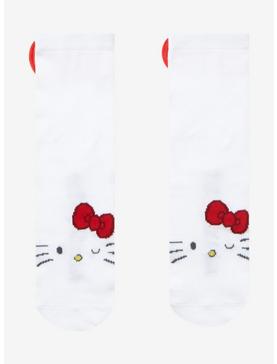 Hello Kitty Red Bow Ankle Socks, , hi-res