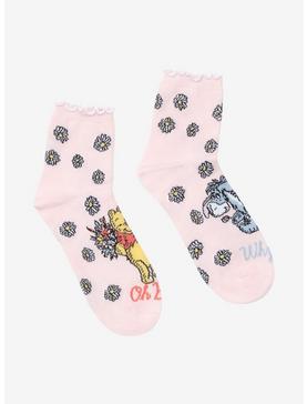 Disney Winnie The Pooh & Eeyore Flower Ankle Socks, , hi-res