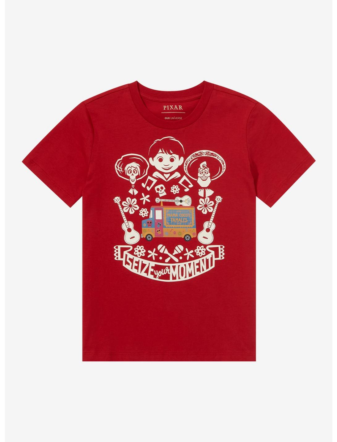 Our Universe Disney Pixar Coco Food Truck Icons Youth T-Shirt - BoxLunch  Exclusive
