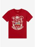 Our Universe Disney Pixar Coco Food Truck Icons Youth T-Shirt - BoxLunch Exclusive, RED, hi-res