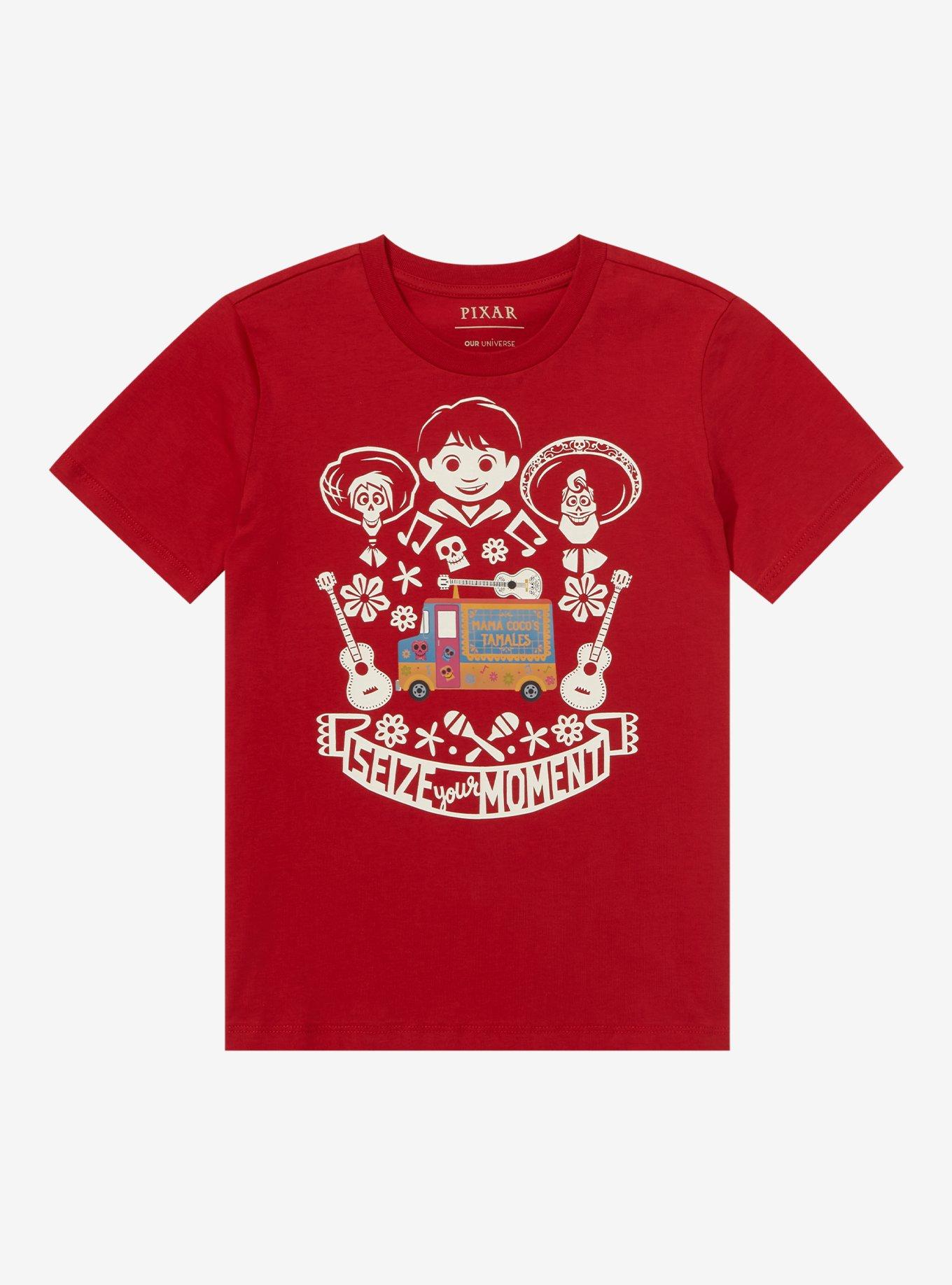 Our Universe Disney Pixar Coco Food Truck Icons Youth T-Shirt - BoxLunch  Exclusive