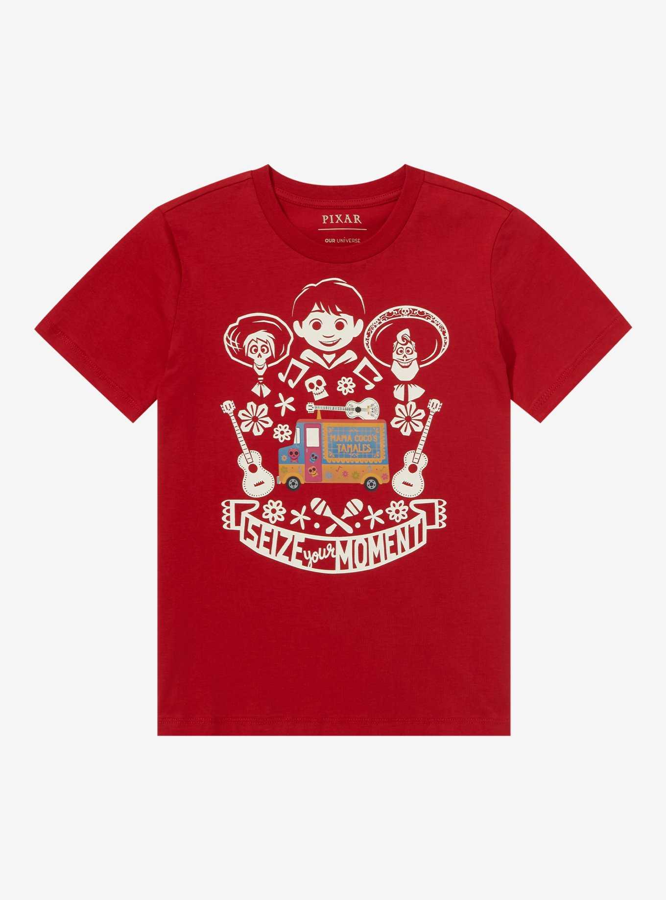 Our Universe Disney Pixar Coco Food Truck Icons Youth T-Shirt - BoxLunch Exclusive, , hi-res