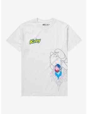 Nintendo Kirby Jetpack Outline T-Shirt - BoxLunch Exclusive, , hi-res