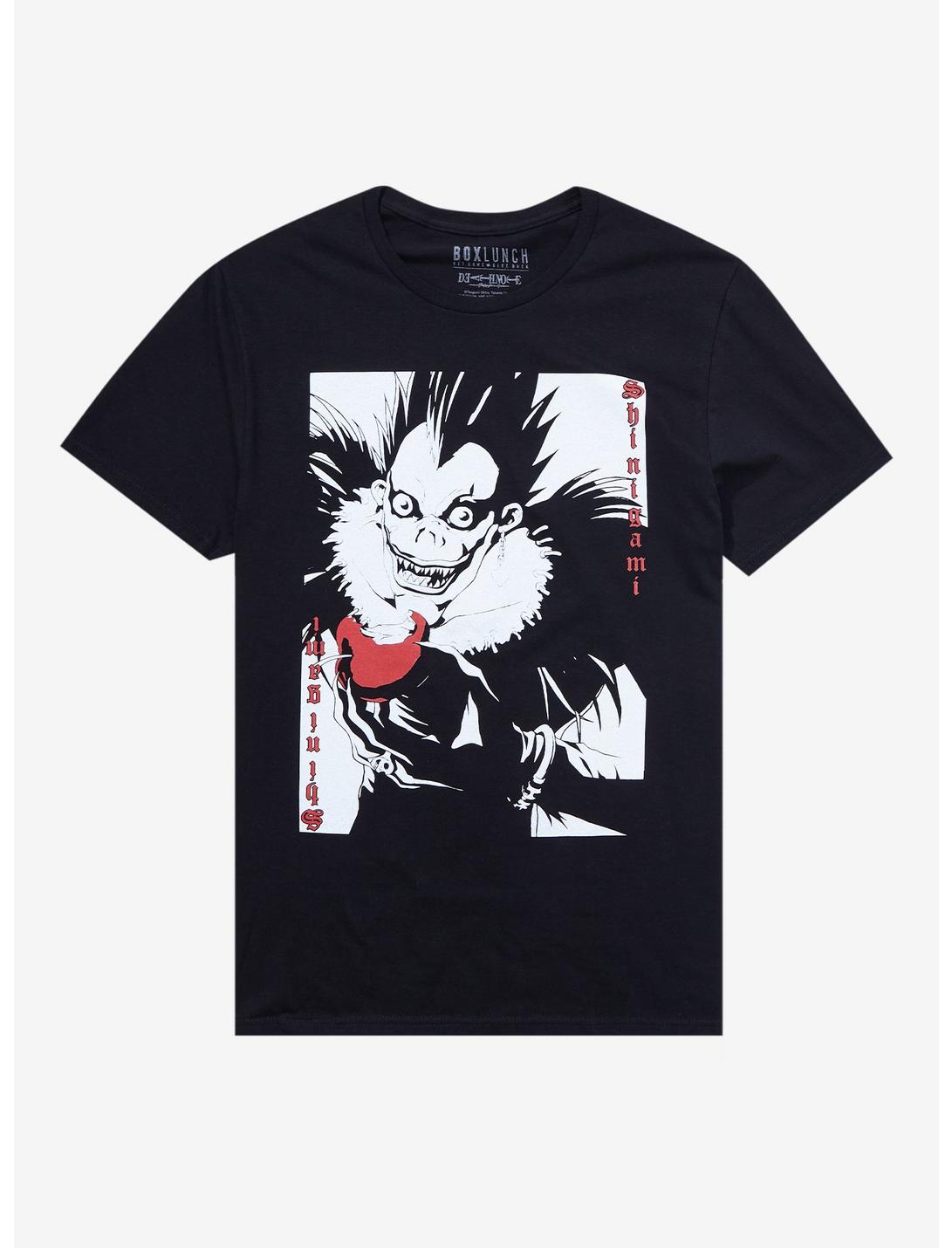 Death Note Ryuk Portrait T-Shirt - BoxLunch Exclusive, BLACK, hi-res