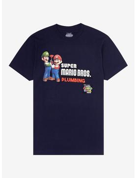 Plus Size Nintendo Super Mario Bros. Luigi & Mario Portrait T-Shirt, , hi-res