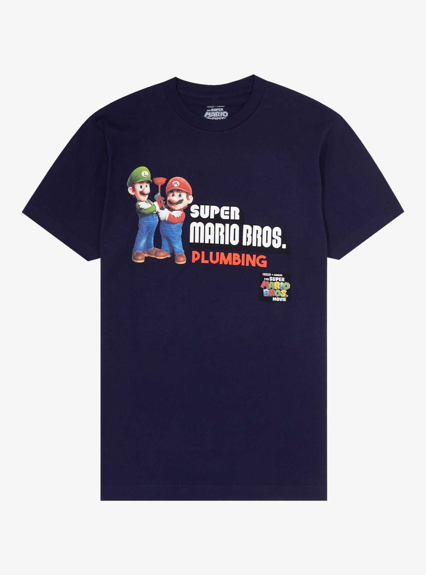 Nintendo Super Mario Bros. Luigi & Mario Portrait T-Shirt, , hi-res