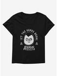 Addams Family Movie Let The Games Begin Womens T-Shirt Plus Size, BLACK, hi-res