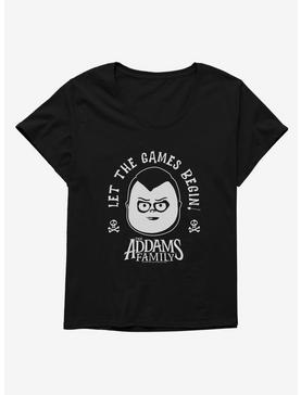 Addams Family Movie Let The Games Begin Womens T-Shirt Plus Size, , hi-res