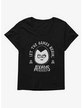 Addams Family Movie Let The Games Begin Womens T-Shirt Plus Size, , hi-res
