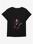 Addams Family Movie Mon Amour Womens T-Shirt Plus Size, BLACK, hi-res