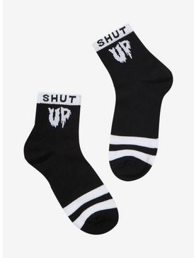 Shut Up Toe Stripe Ankle Socks, , hi-res