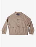 Sand Bull Denim Workwear Jacket, BEIGE, hi-res