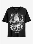 Yellowjackets Antler Queen French T-Shirt, BLACK, hi-res