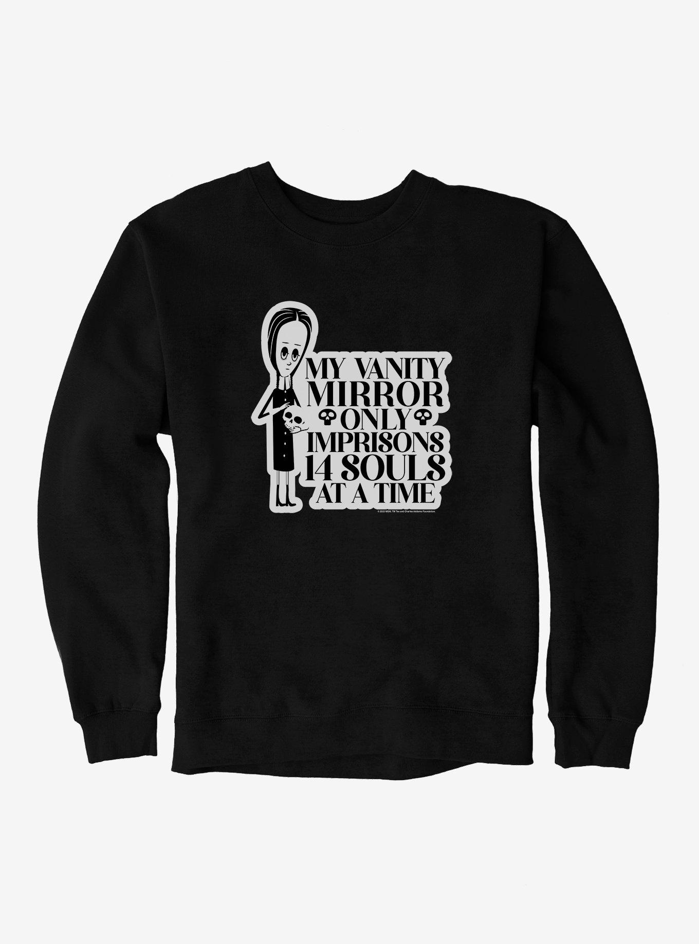 Addams Family Movie 14 Souls At A Time Sweatshirt, BLACK, hi-res