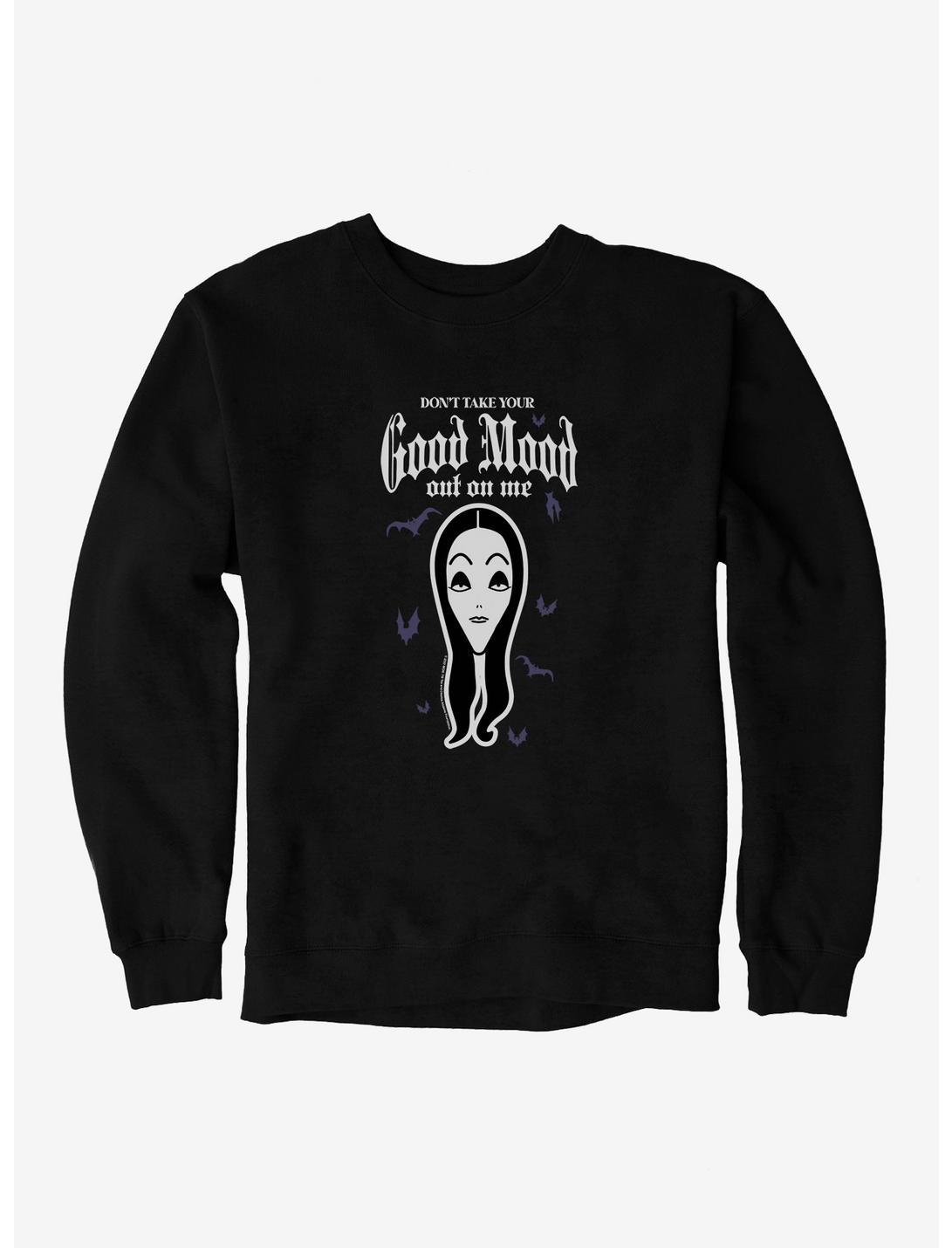 Addams Family Movie Good Mood Sweatshirt, BLACK, hi-res