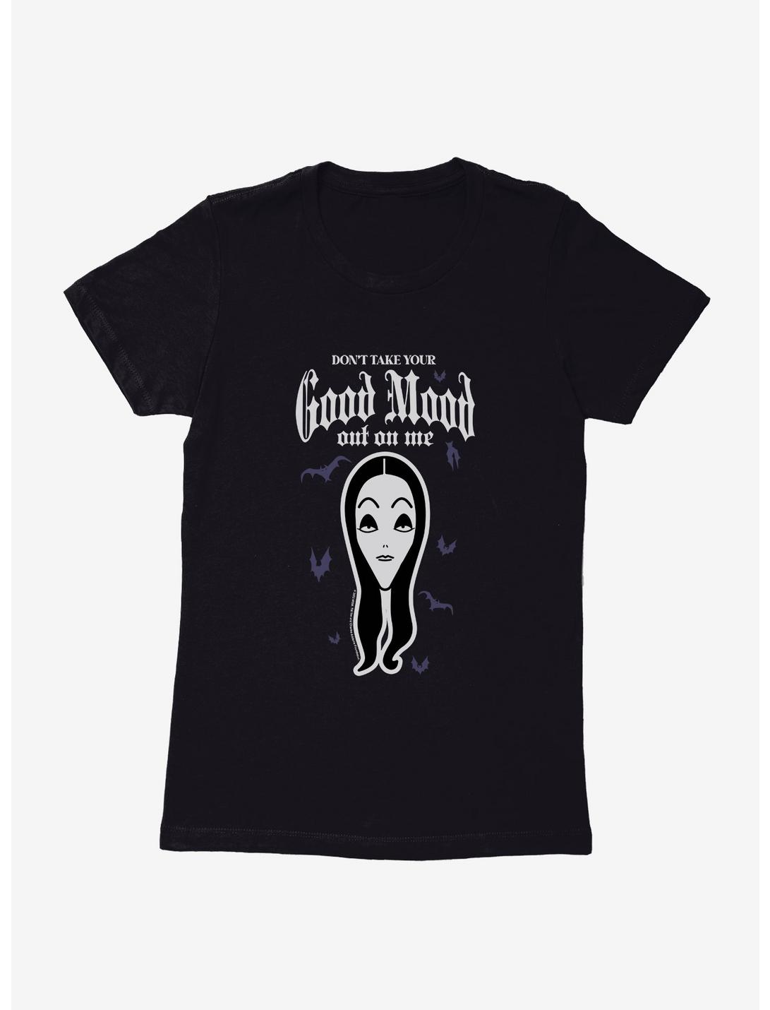Addams Family Movie Good Mood Womens T-Shirt, BLACK, hi-res